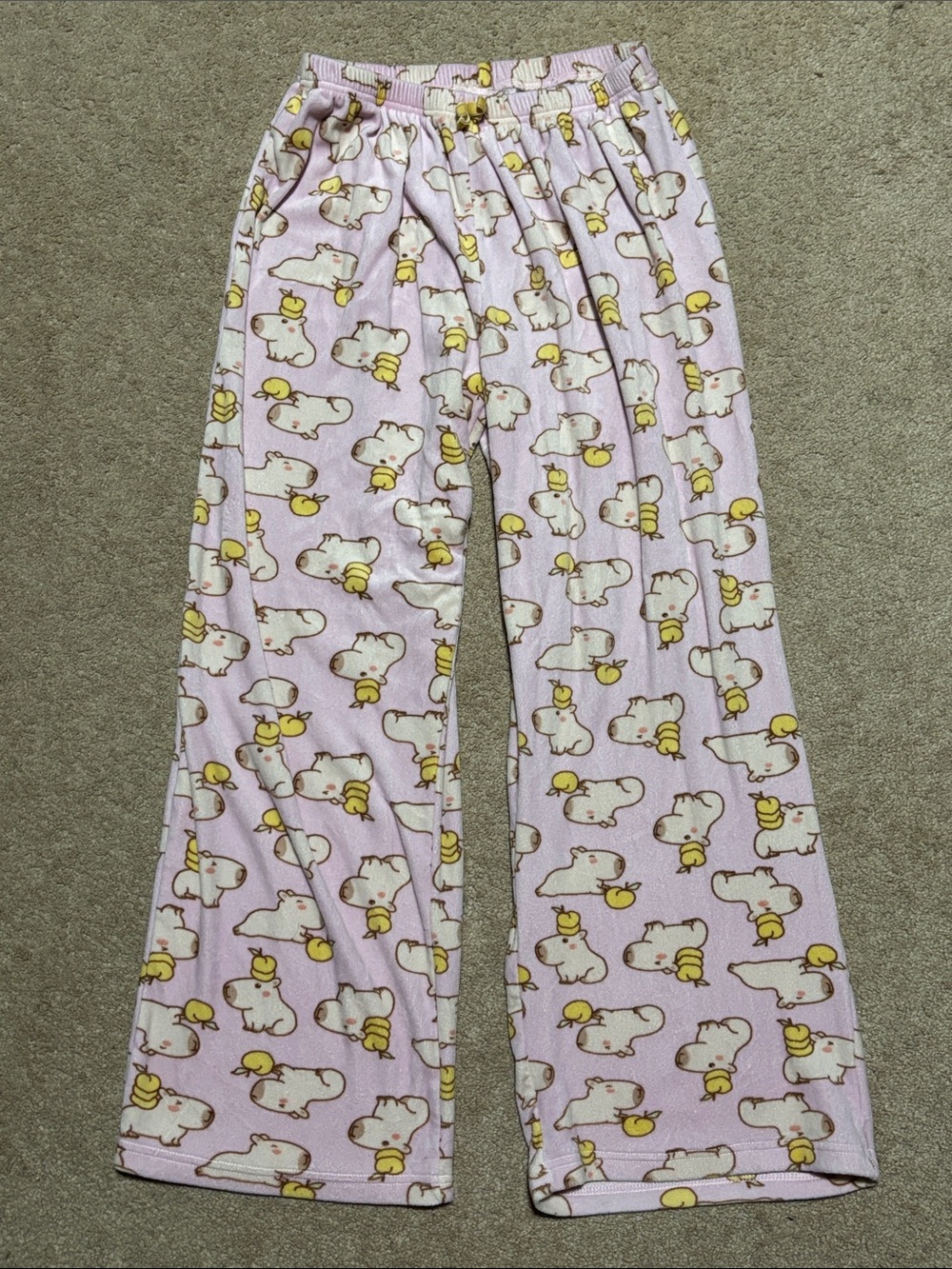 Soft Capybara Pajama Pants